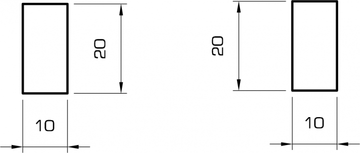 Rechteckleiste buche 10x20 mm