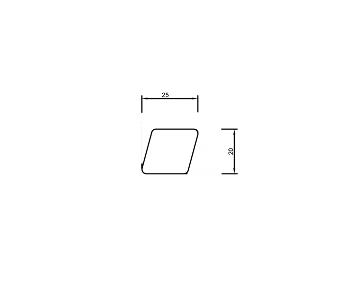 Sockelleiste eiche massiv 25mm gerundet